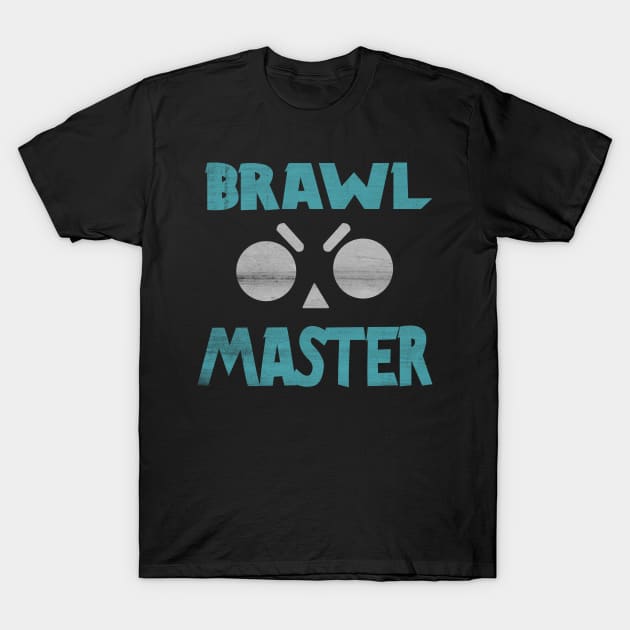 brawl master blue T-Shirt by Primitive Podcast